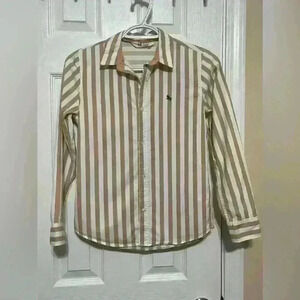 H&M Size 10 Boy Long Sleeve Button Down